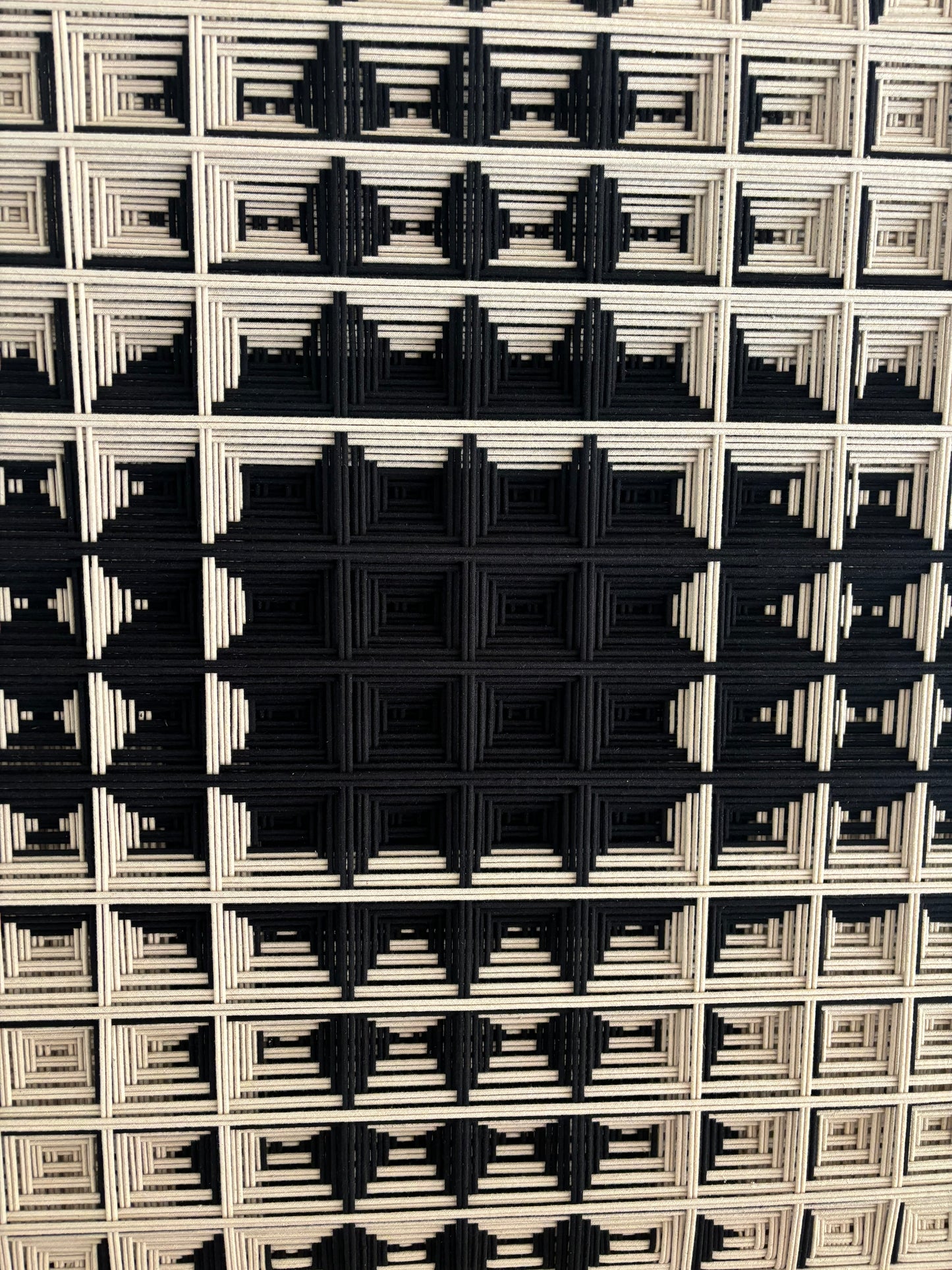 3D Woven Wall Art - 4 x 4 ft