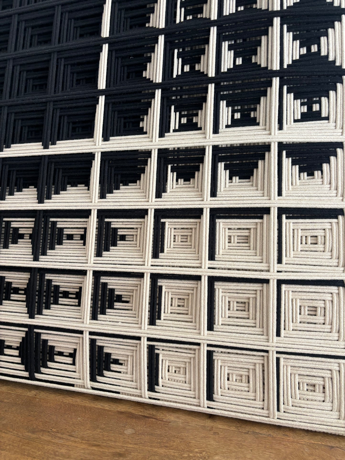 3D Woven Wall Art - 4 x 4 ft