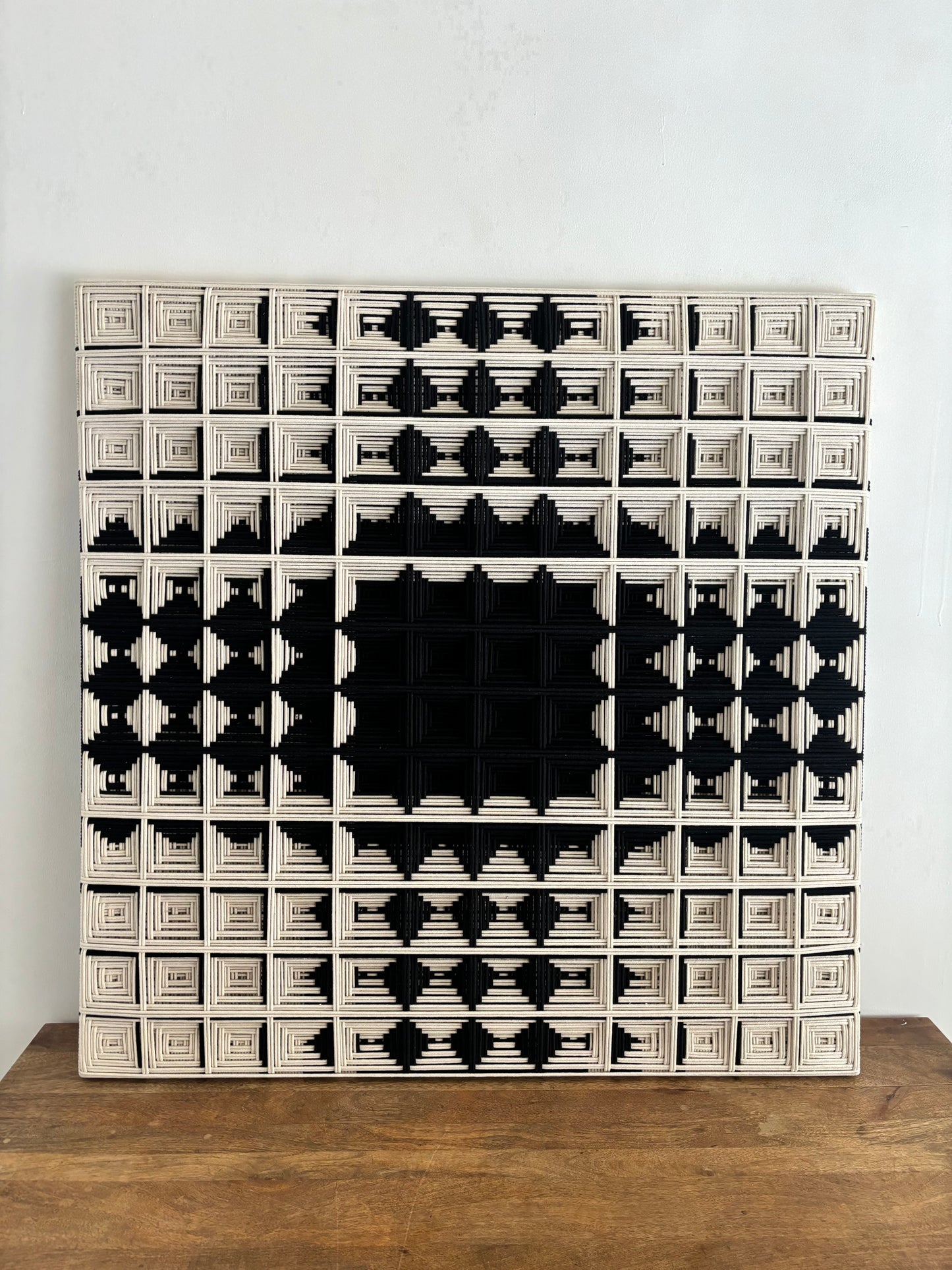 3D Woven Wall Art - 4 x 4 ft