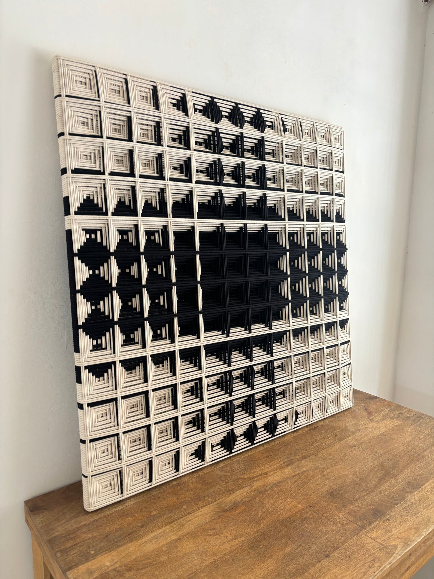 3D Woven Wall Art - 4 x 4 ft