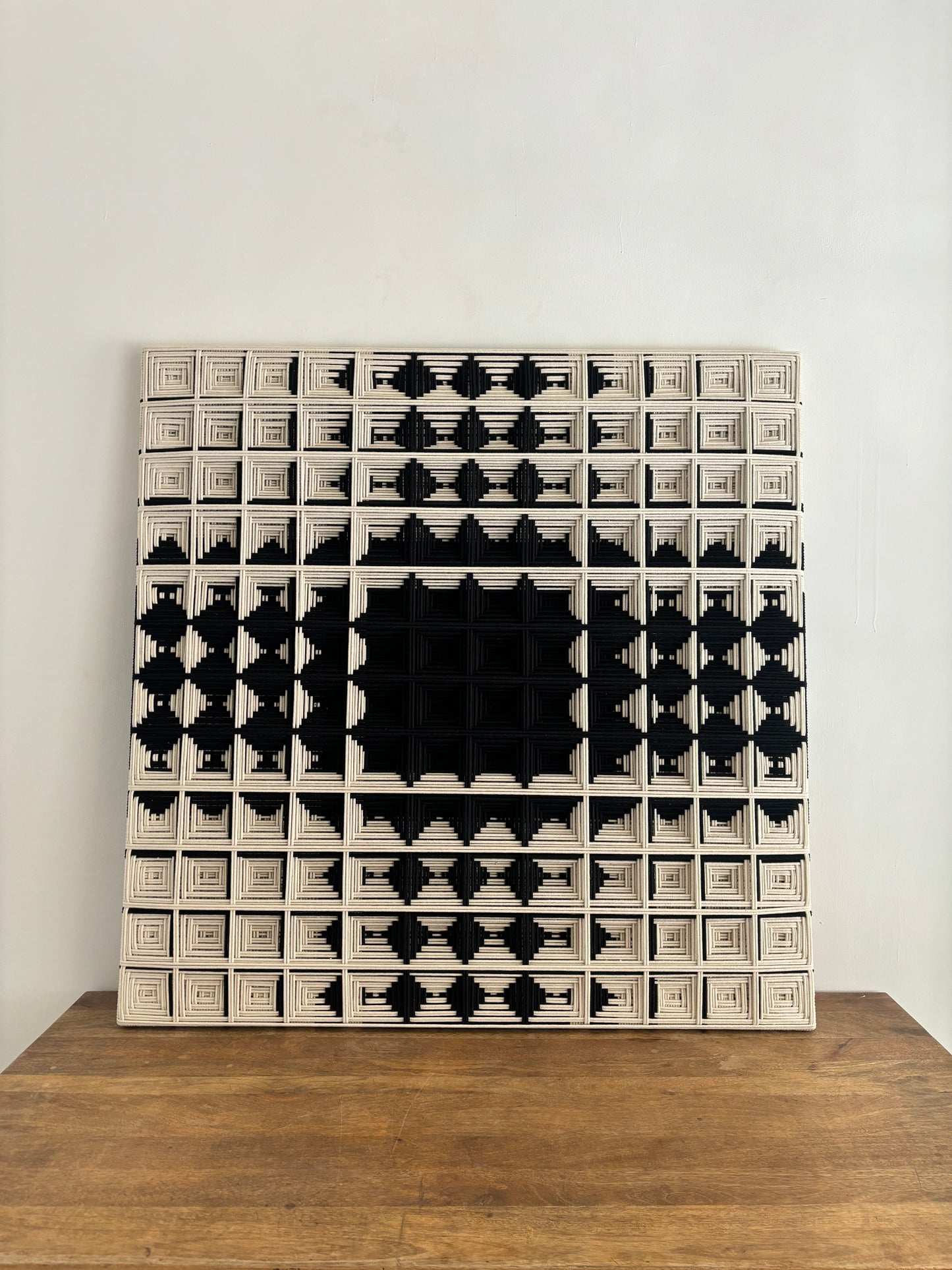 3D Woven Wall Art - 4 x 4 ft