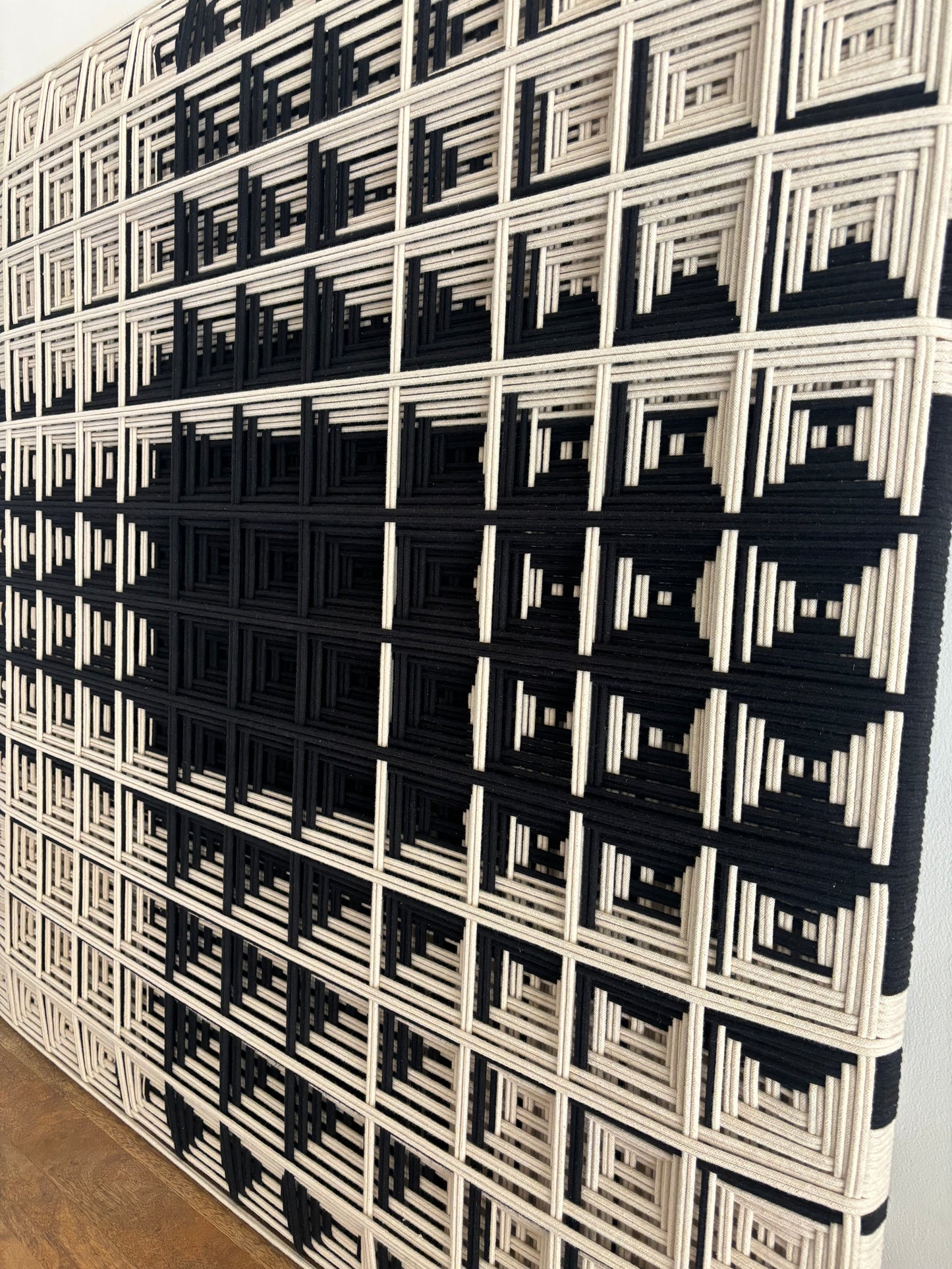 3D Woven Wall Art - 4 x 4 ft