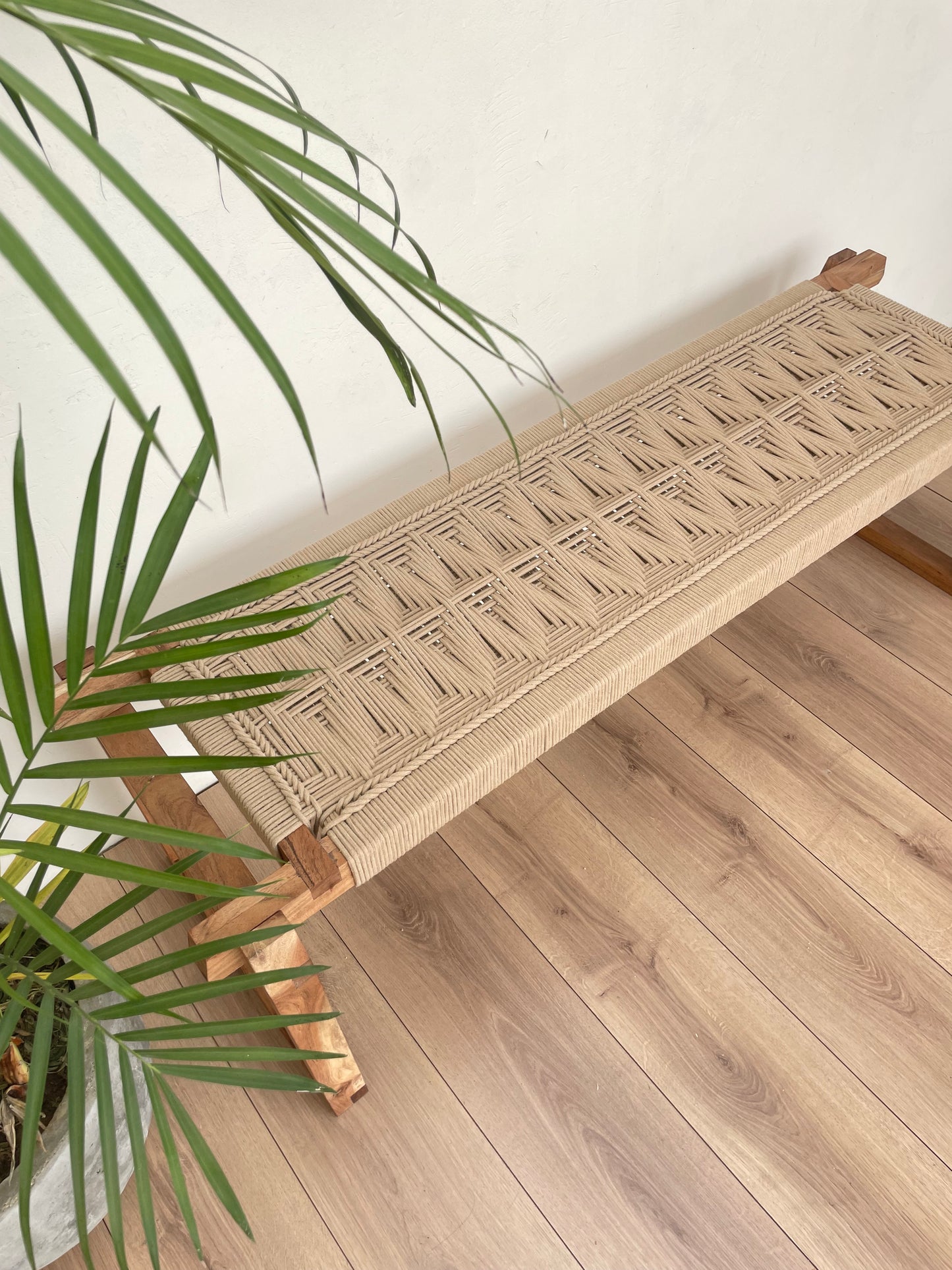 Hallway Bench - All Beige