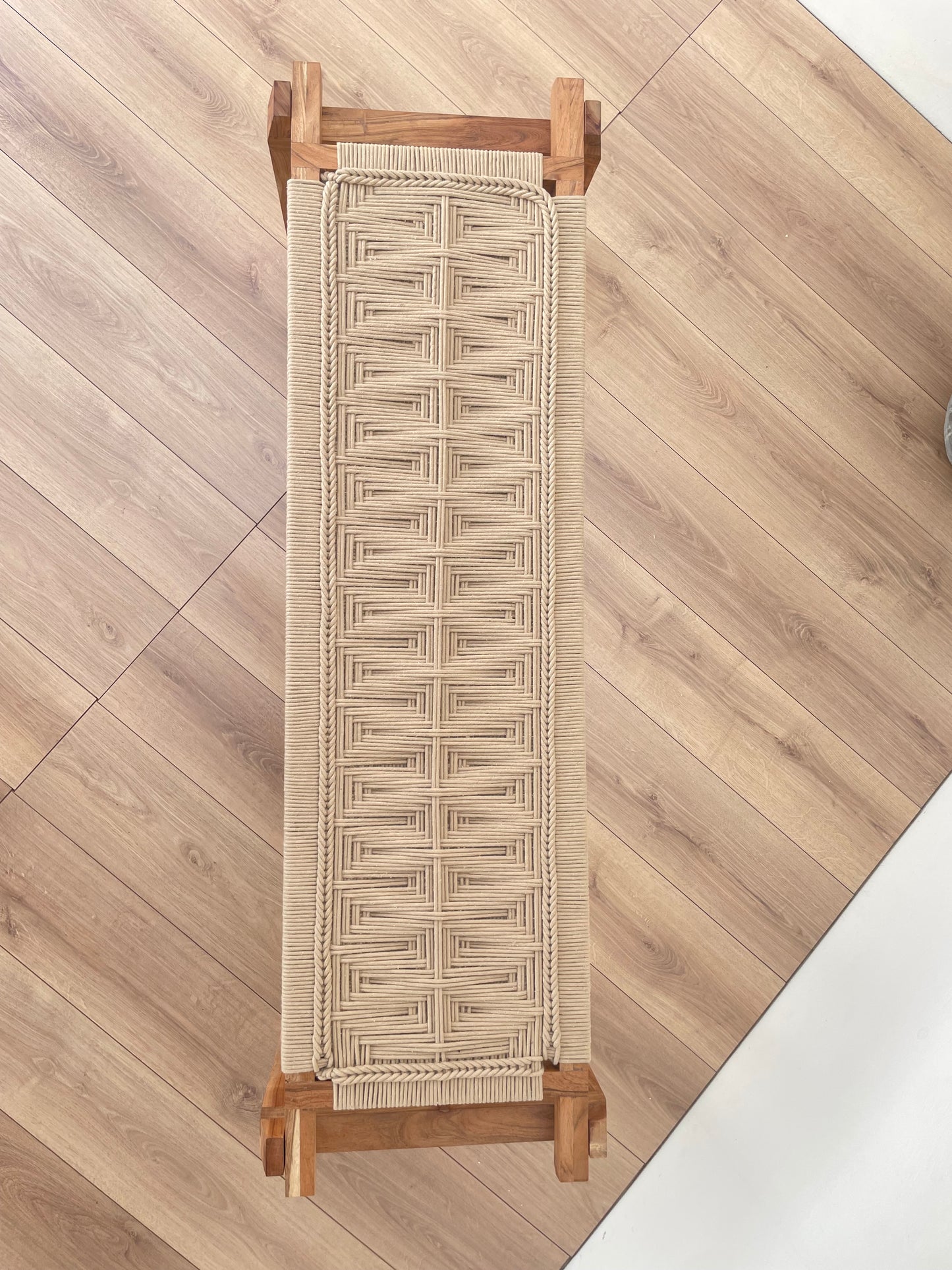 Hallway Bench - All Beige