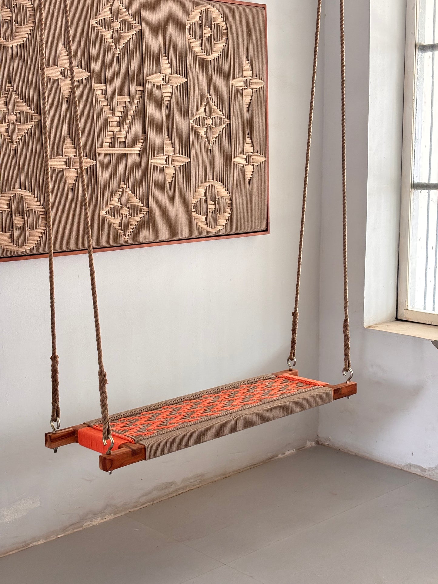 Hand Woven Adults and Kids Swing