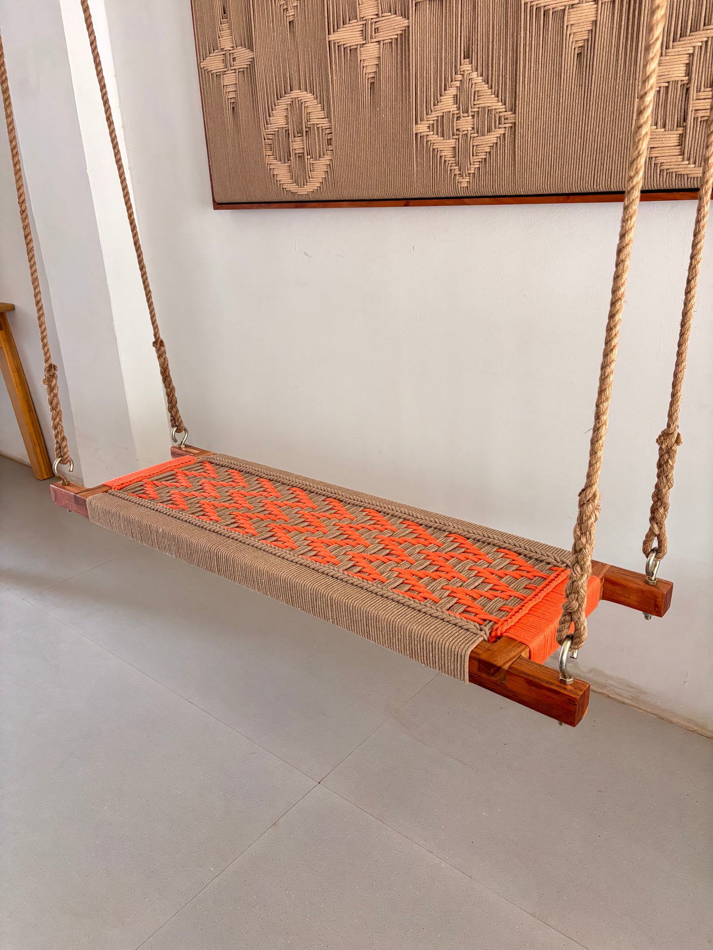 Hand Woven Adults and Kids Swing