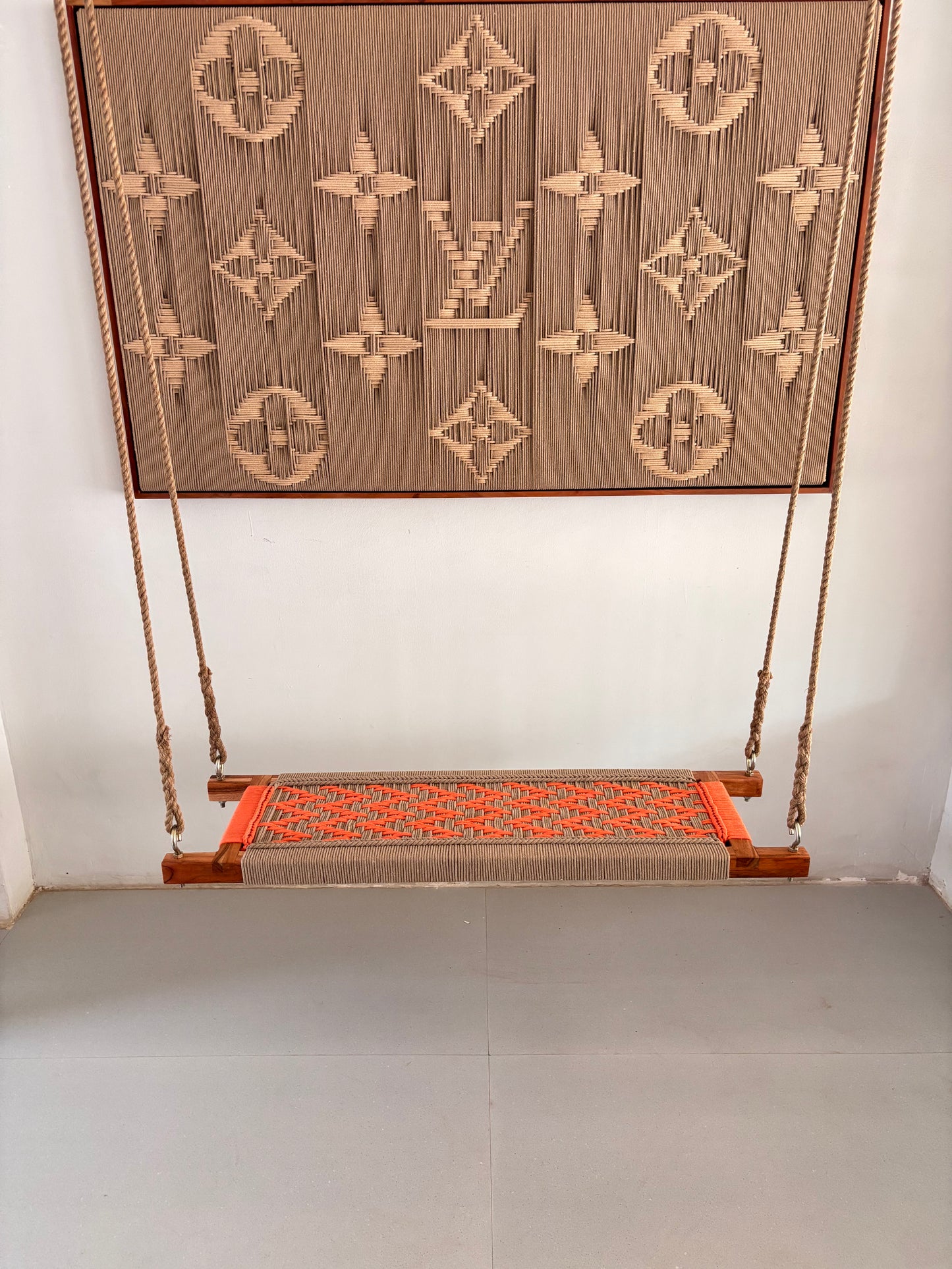 Hand Woven Adults and Kids Swing
