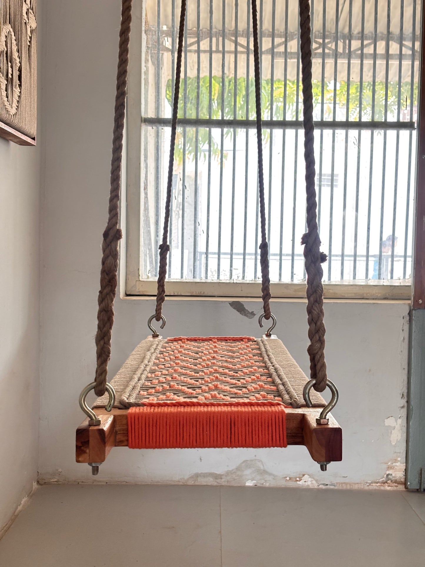 Hand Woven Adults and Kids Swing