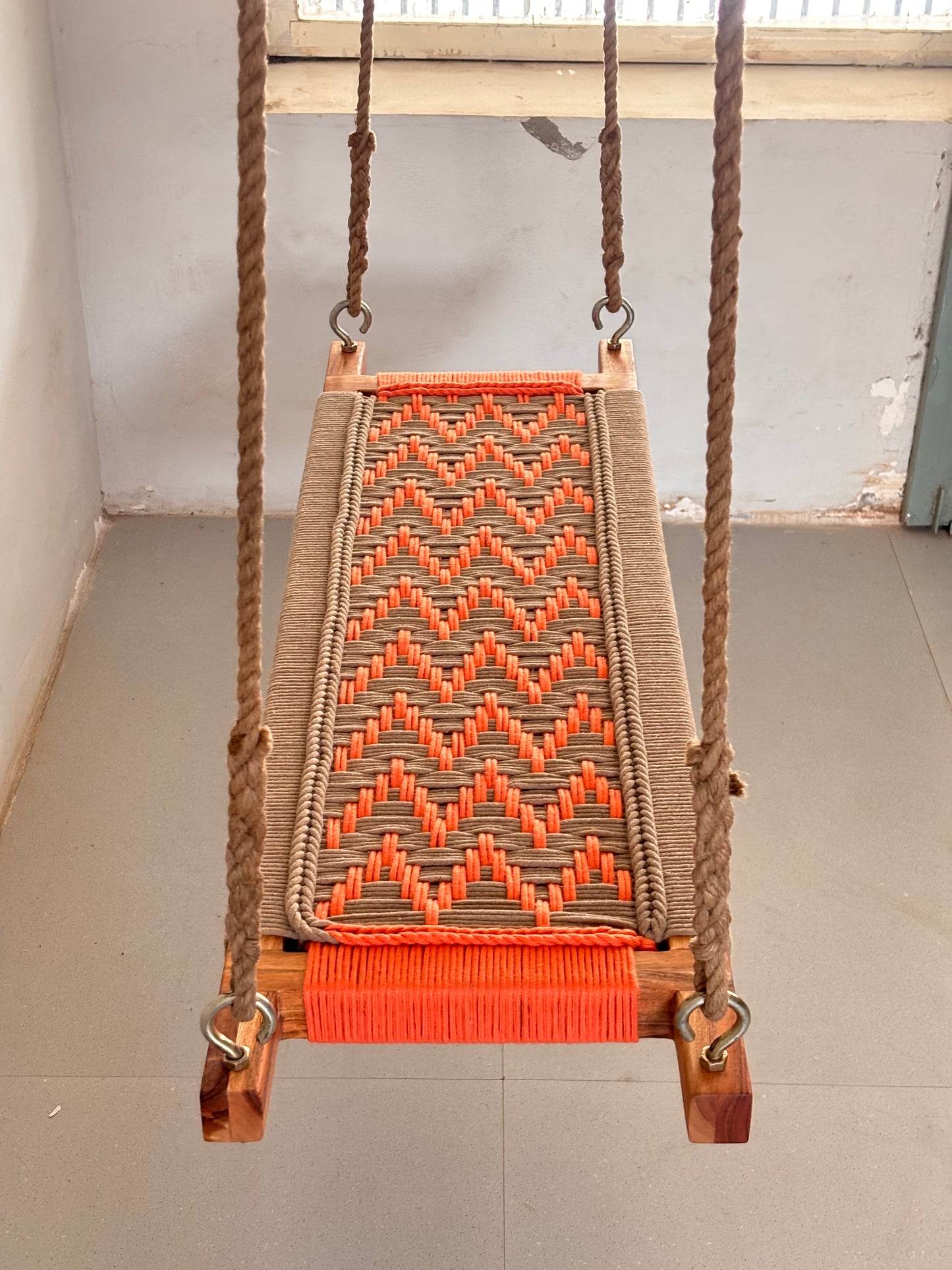 Hand Woven Adults and Kids Swing
