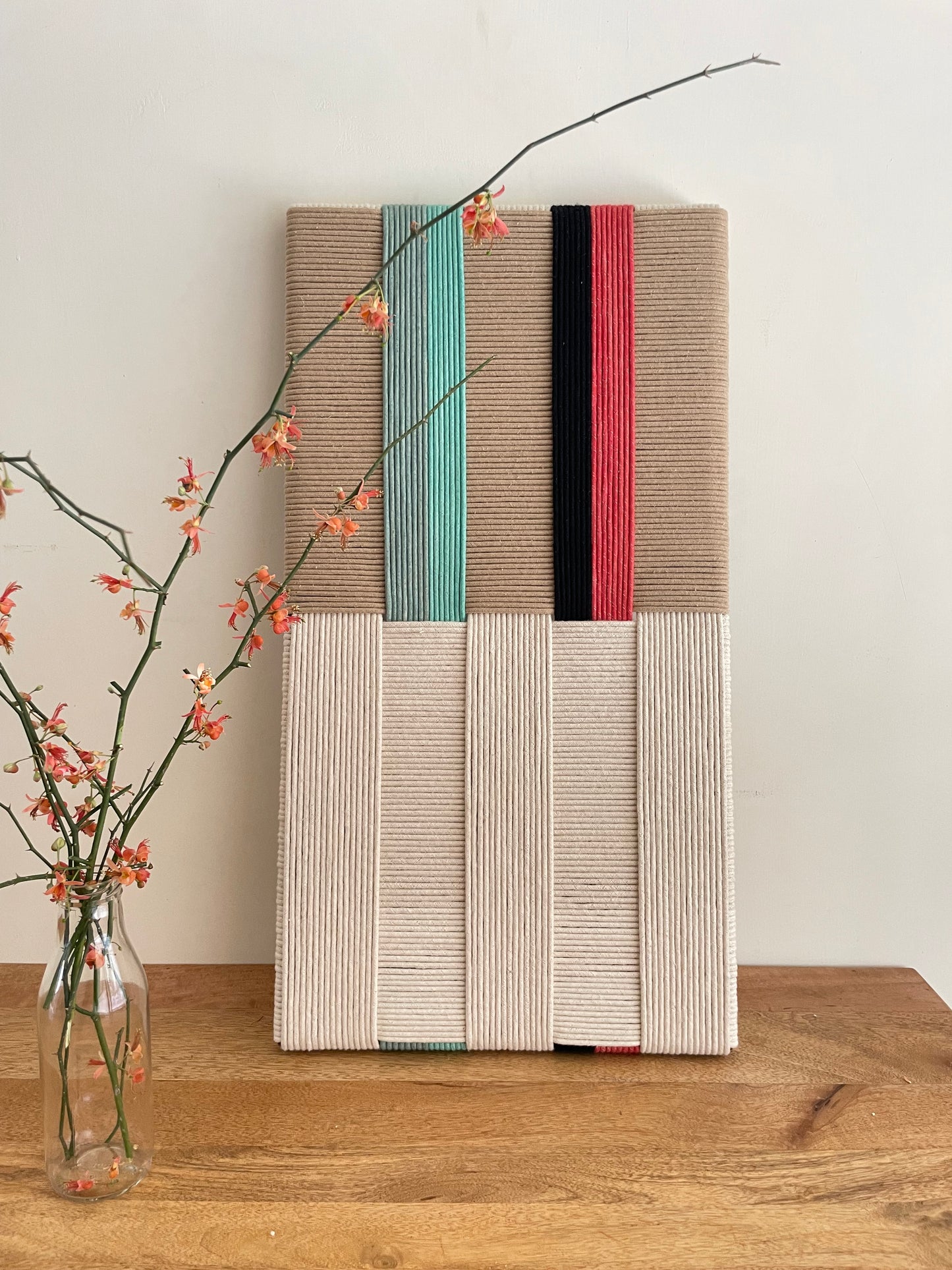 Hand Made Cotton Braided Rope Wall Art