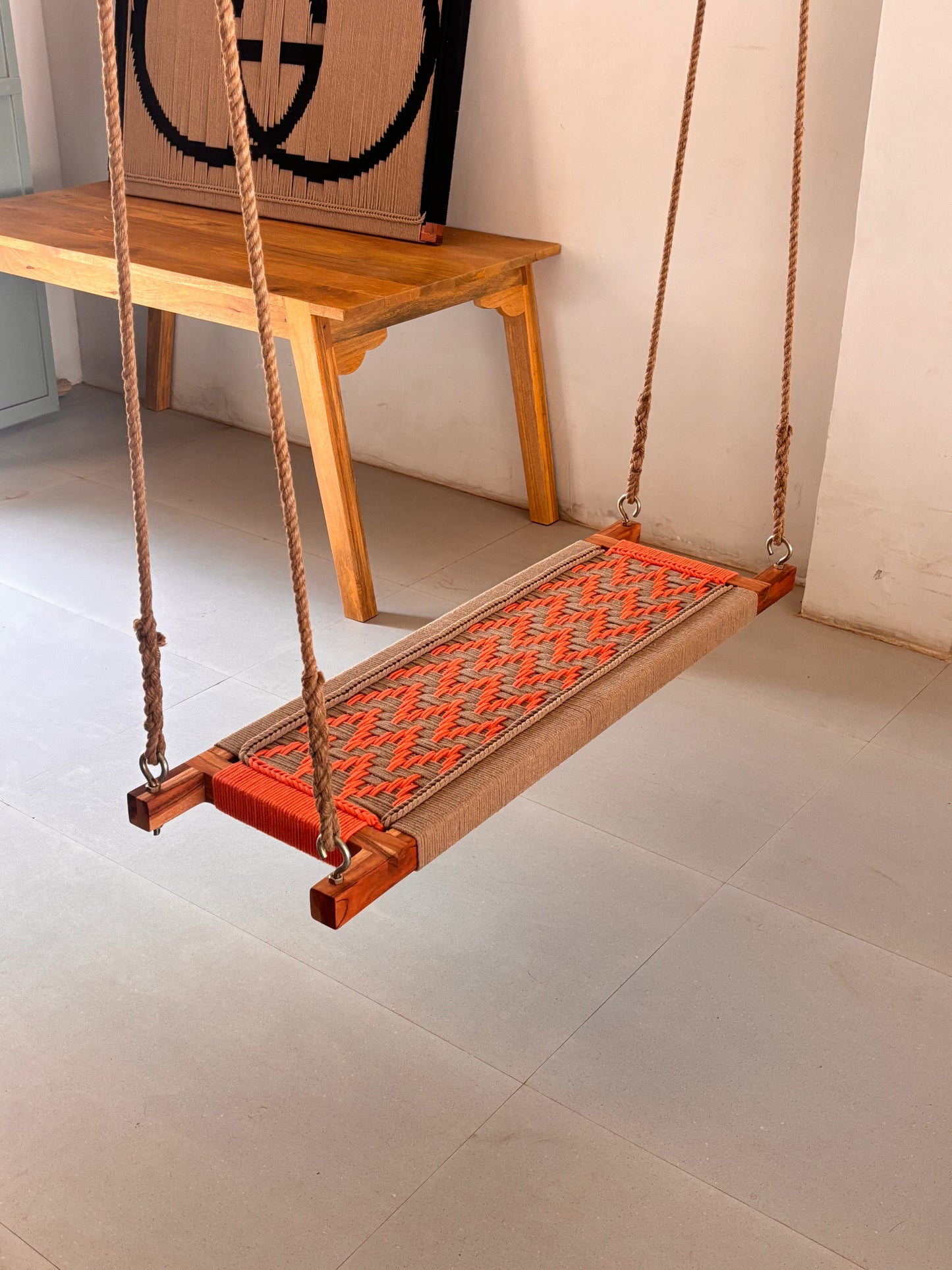 Hand Woven Adults and Kids Swing