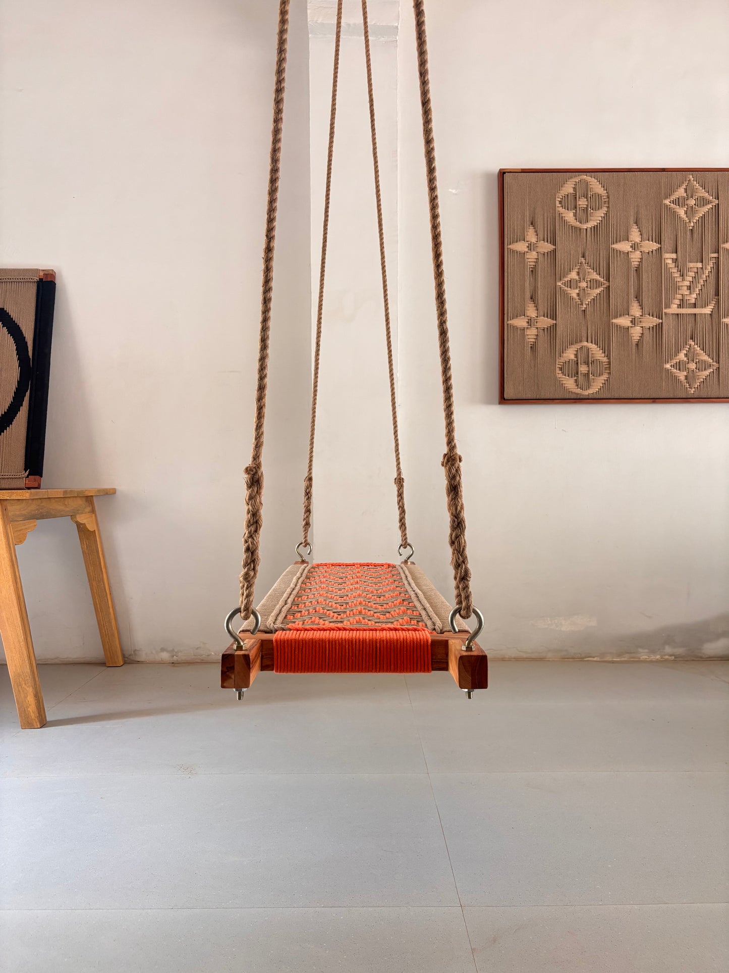 Hand Woven Adults and Kids Swing