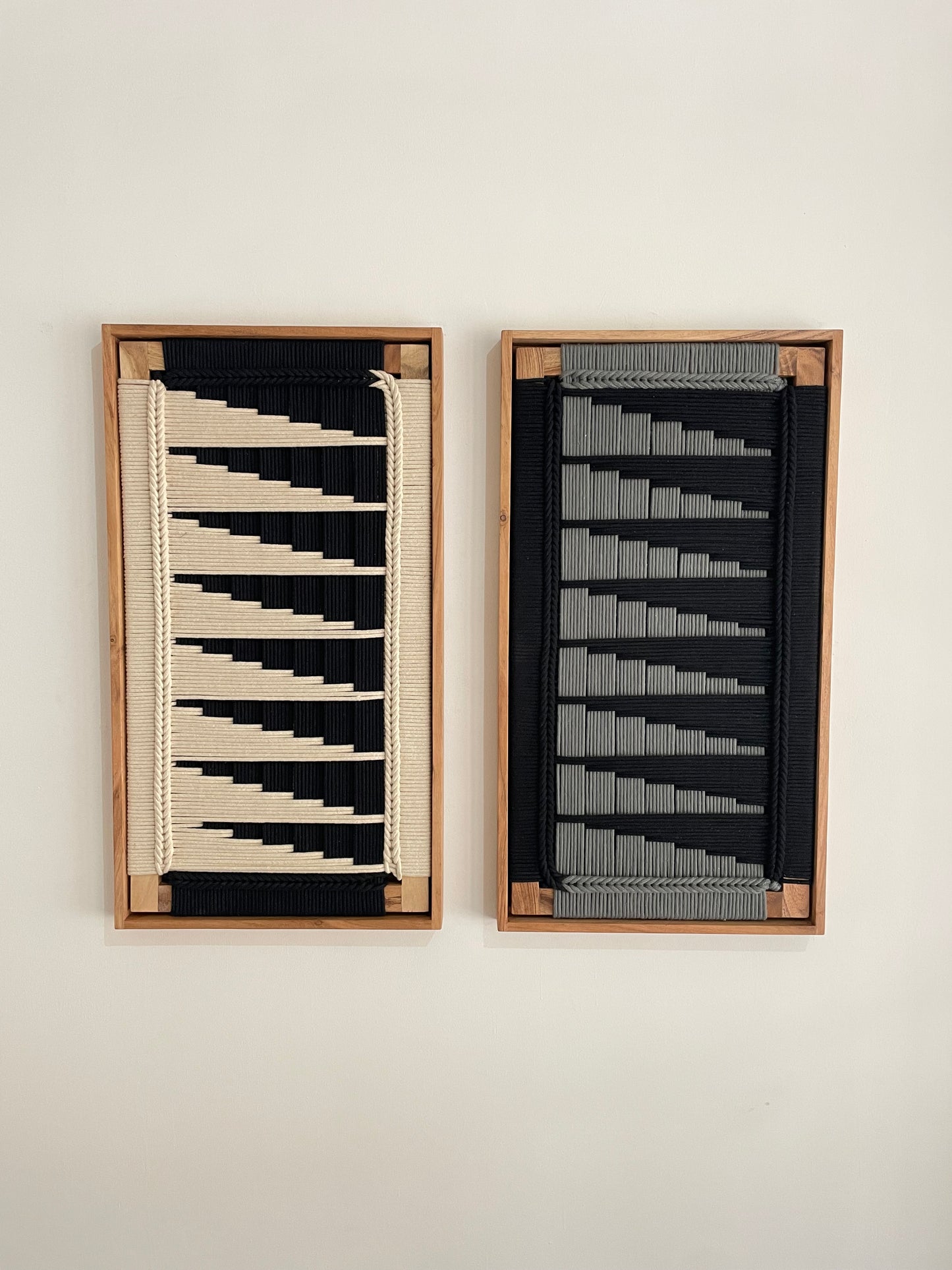 Framed Wall Hanging Set Of two