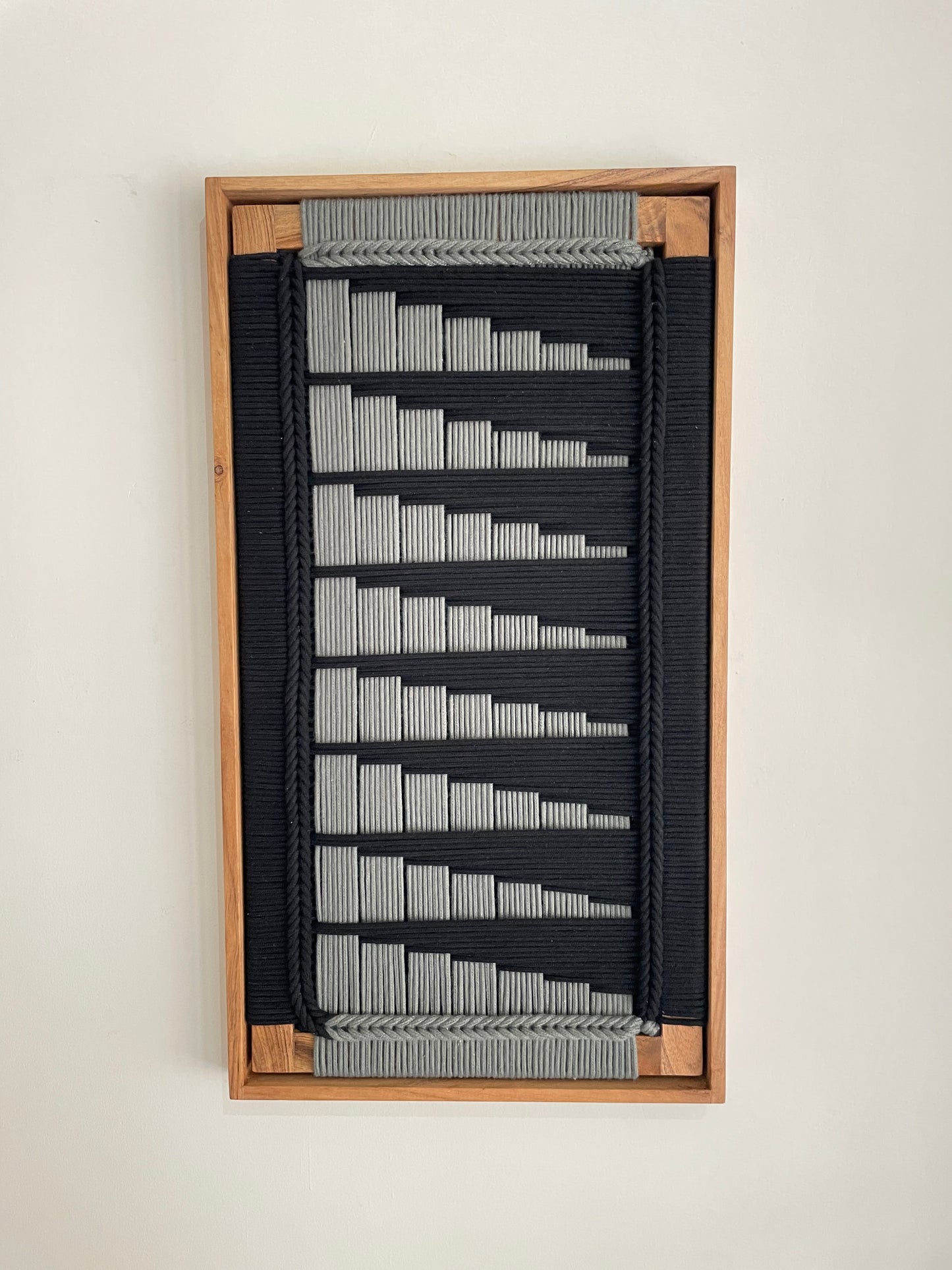 Framed Modern Woven Wall Art
