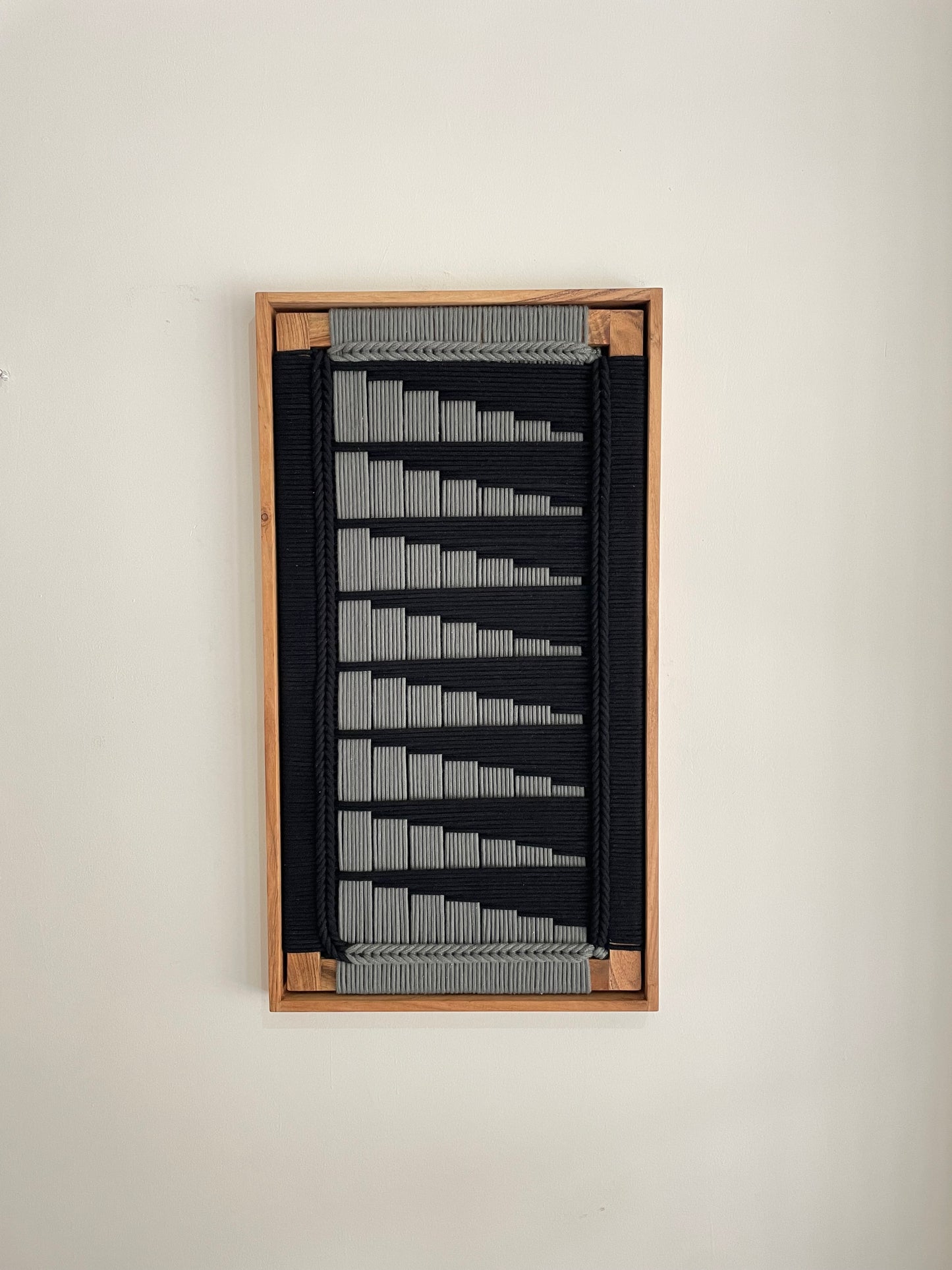 Framed Modern Woven Wall Art