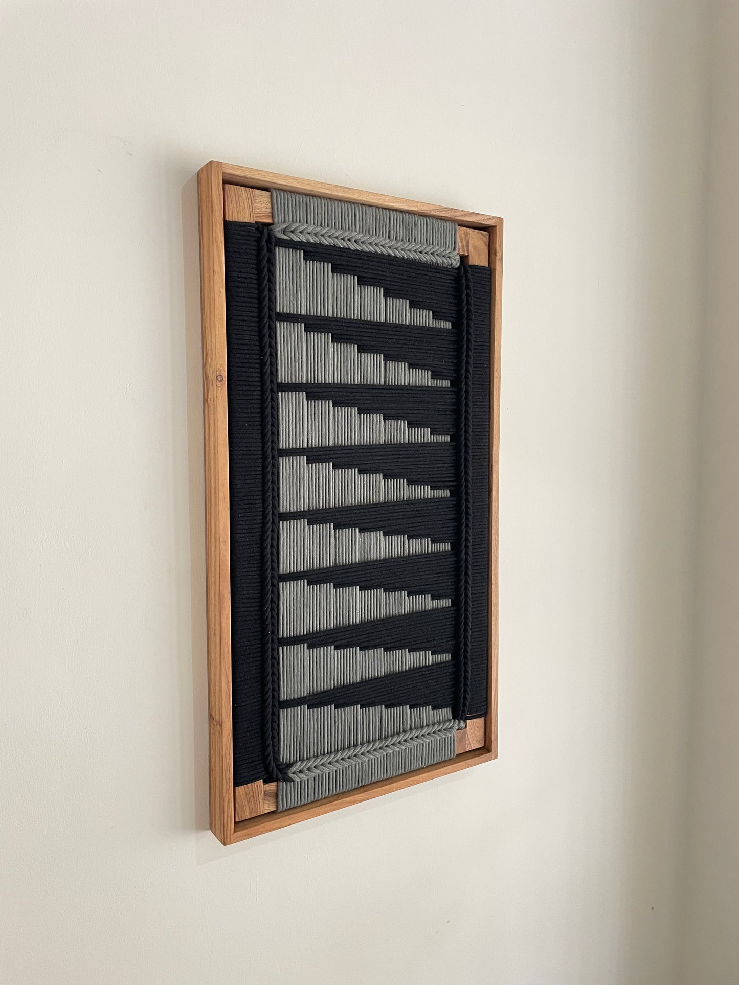 Framed Modern Woven Wall Art