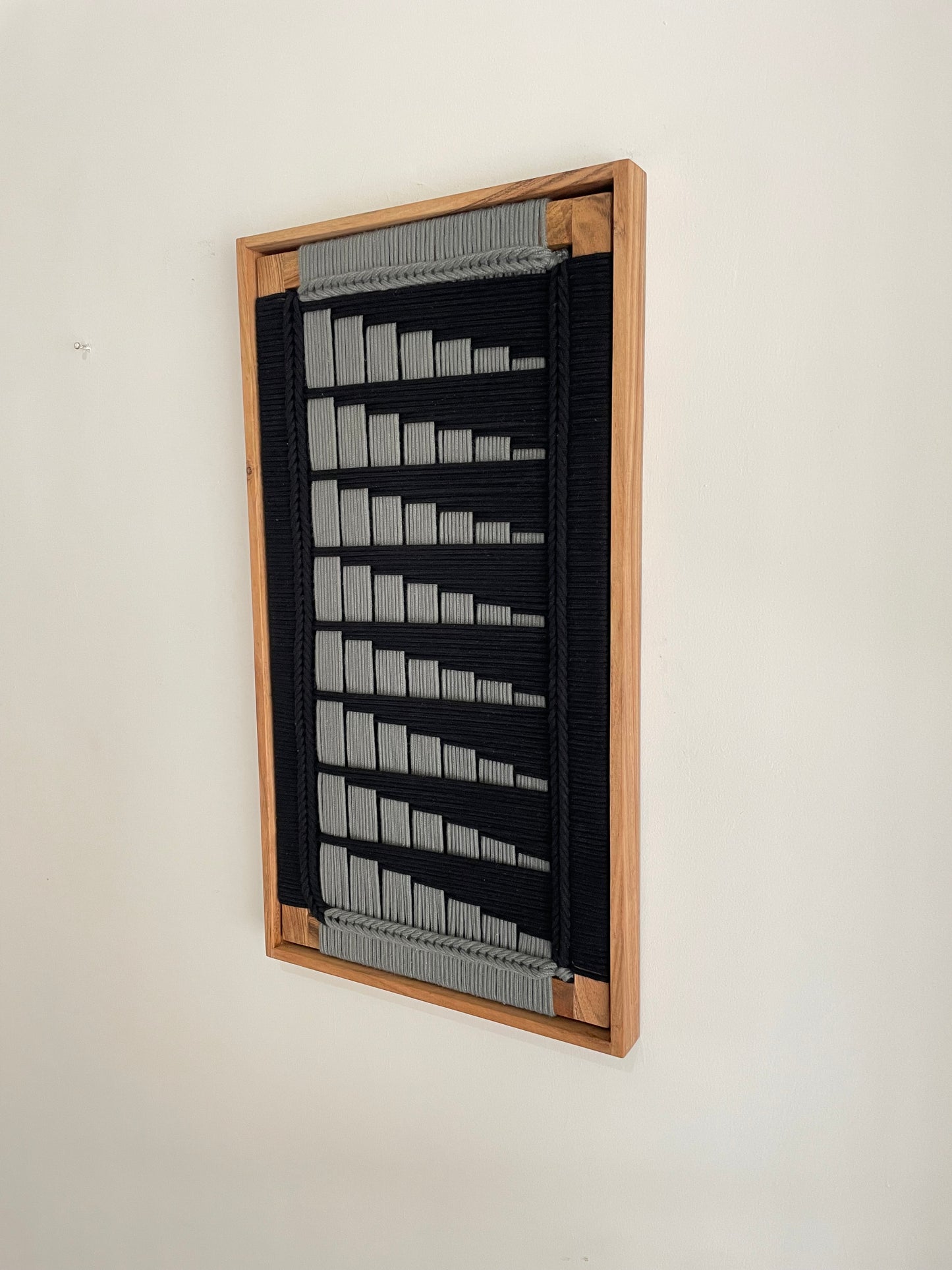 Framed Modern Woven Wall Art