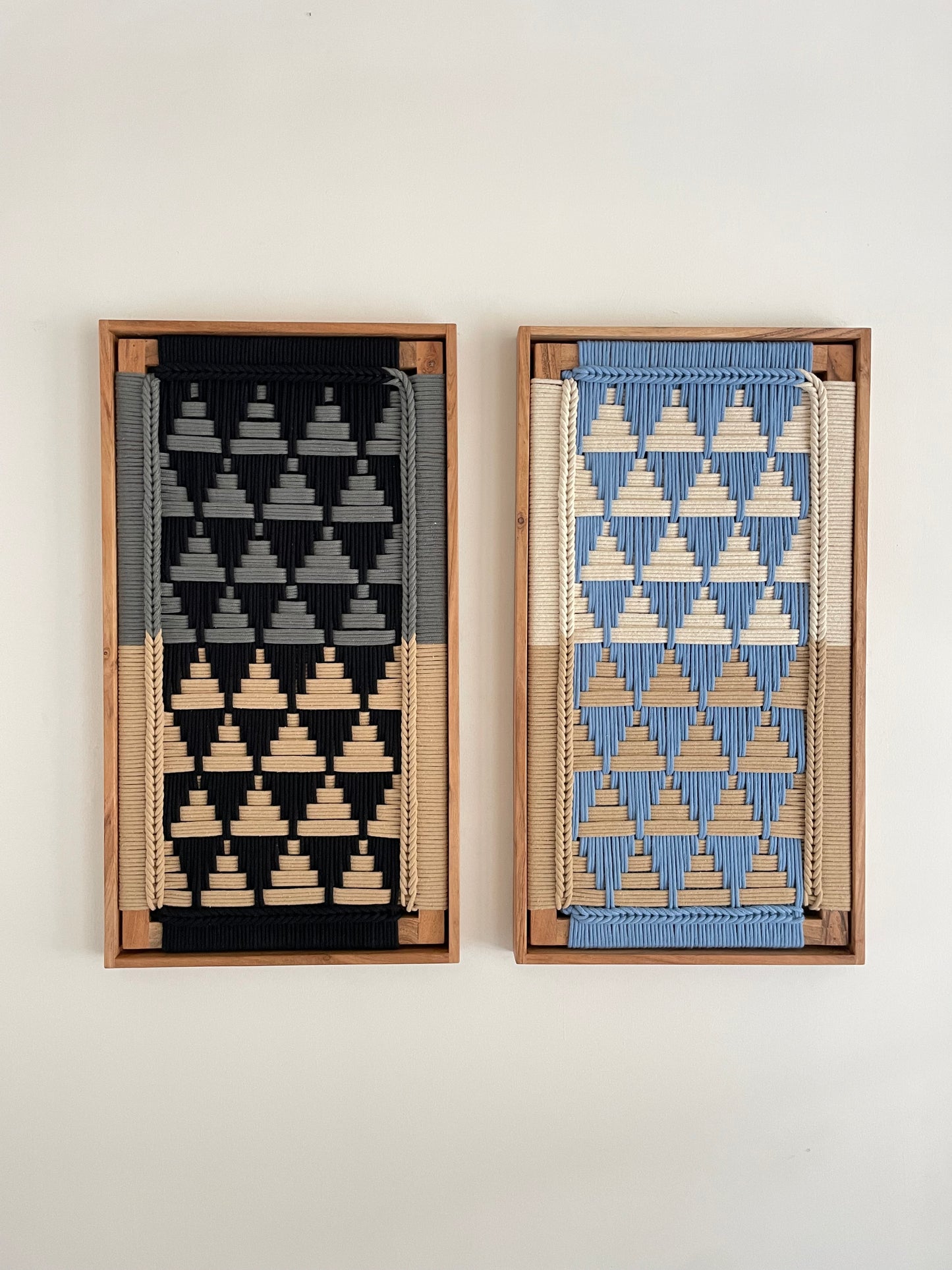 Framed Wall Hanging Set Of two