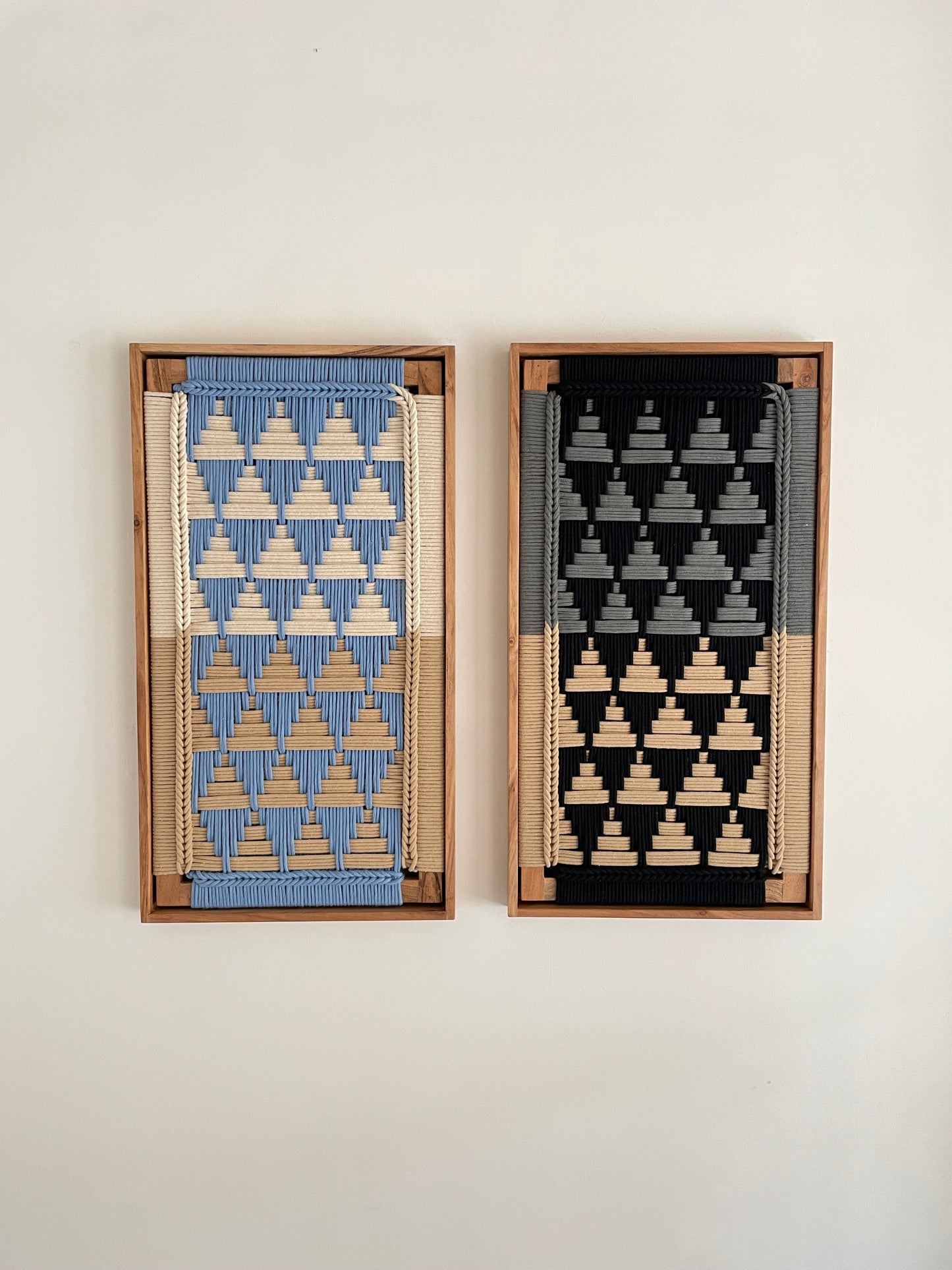 Framed Wall Hanging Set Of two