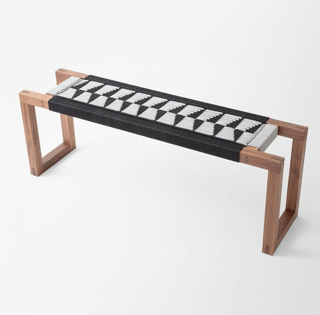 Woven bench - Set of Two