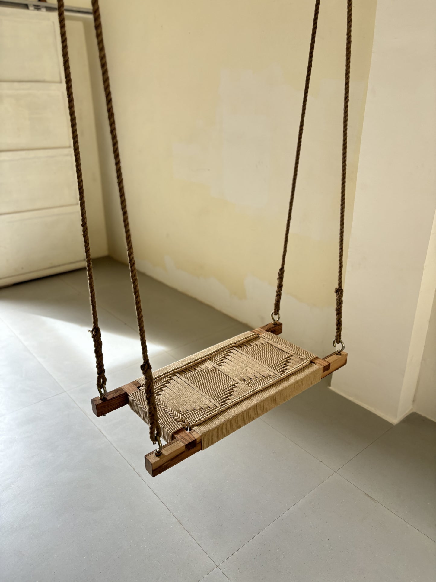 Single seater swing - All beige