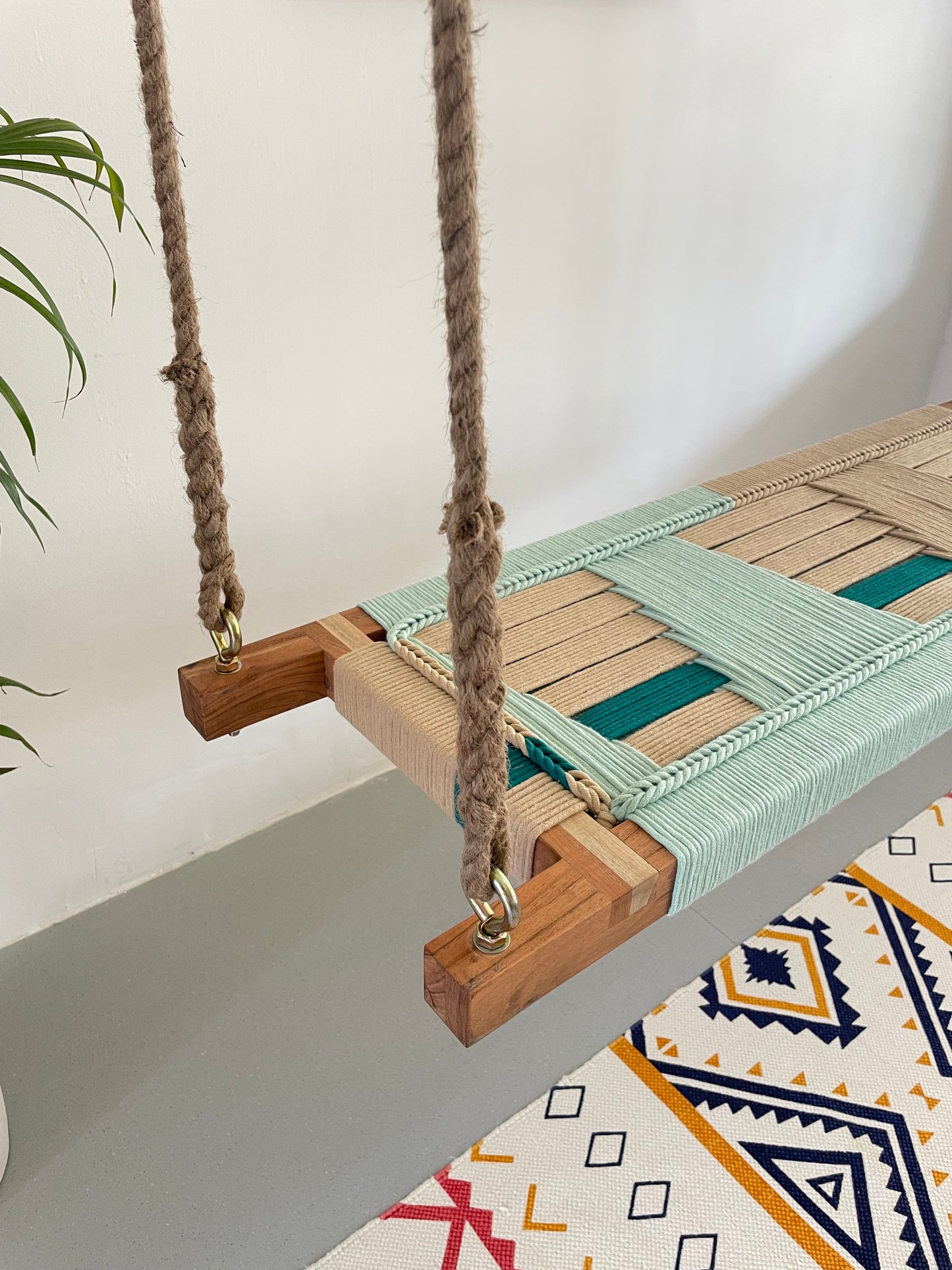 Hand Woven Adults and Kids Swing