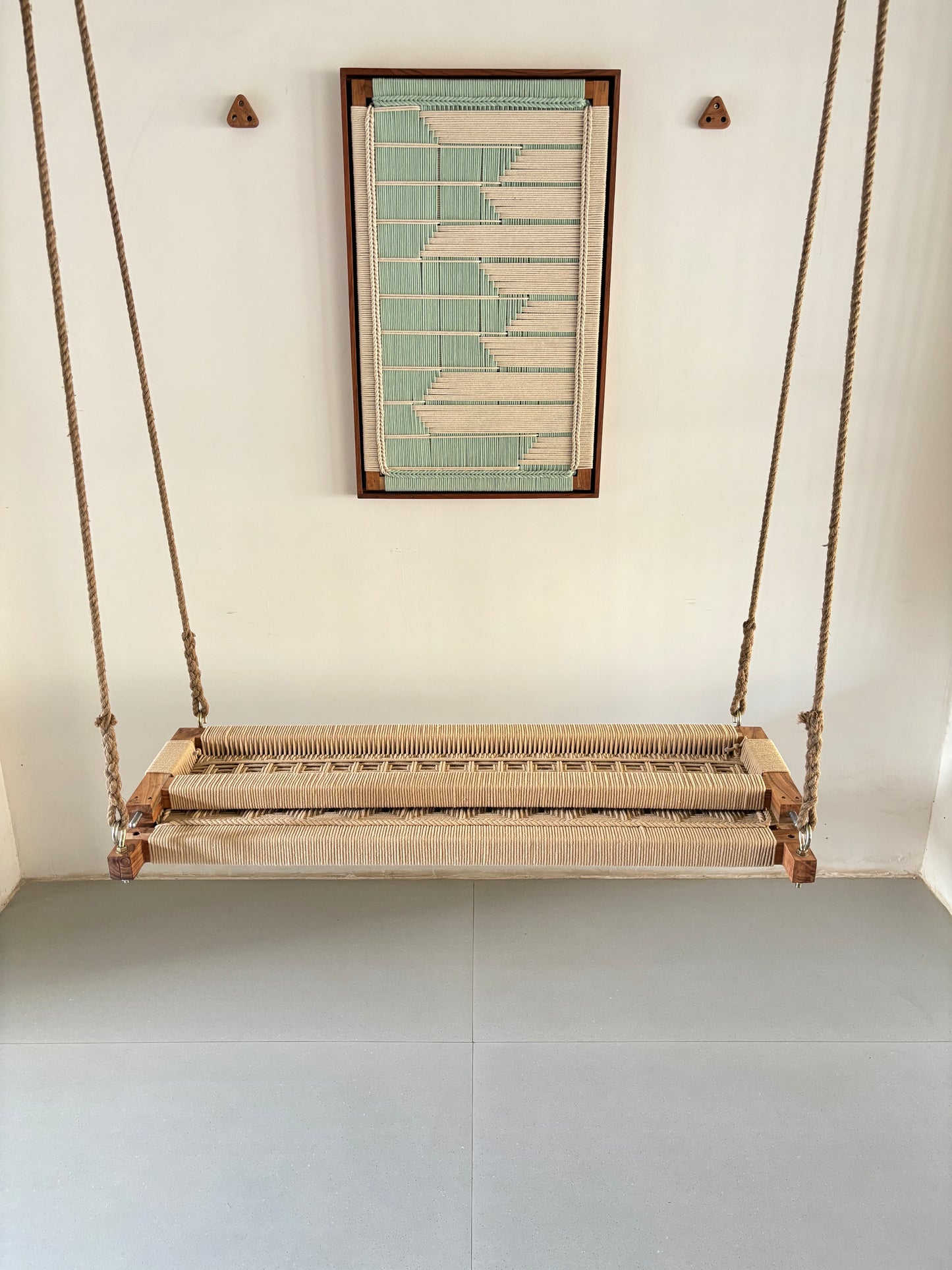 Woven Swing with Backrest Custom Order - Bharadwaj B