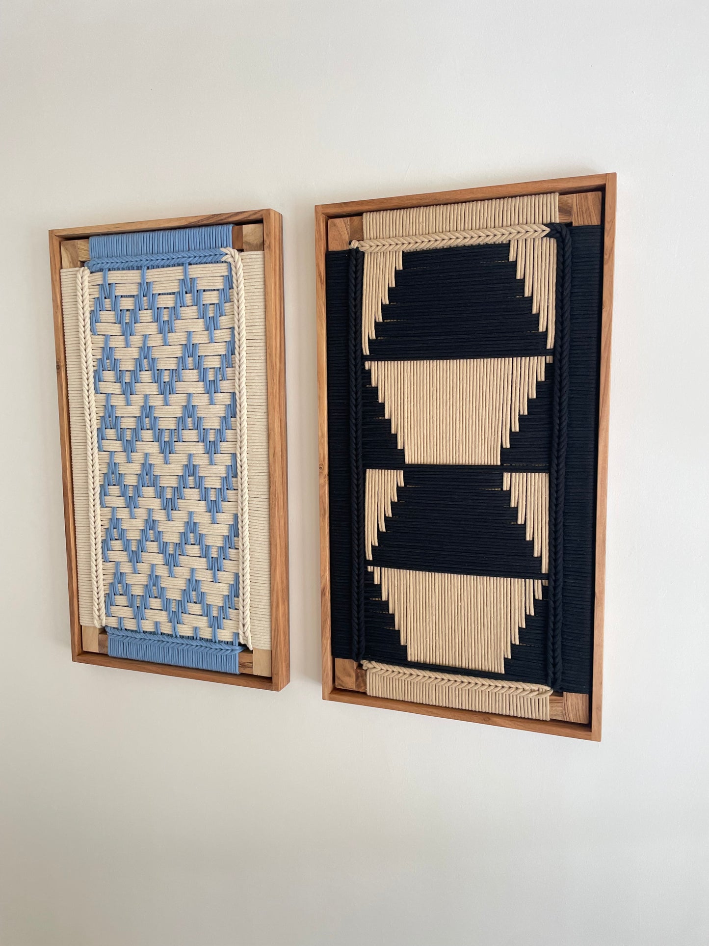 Framed Wall Hanging - Set Of Two