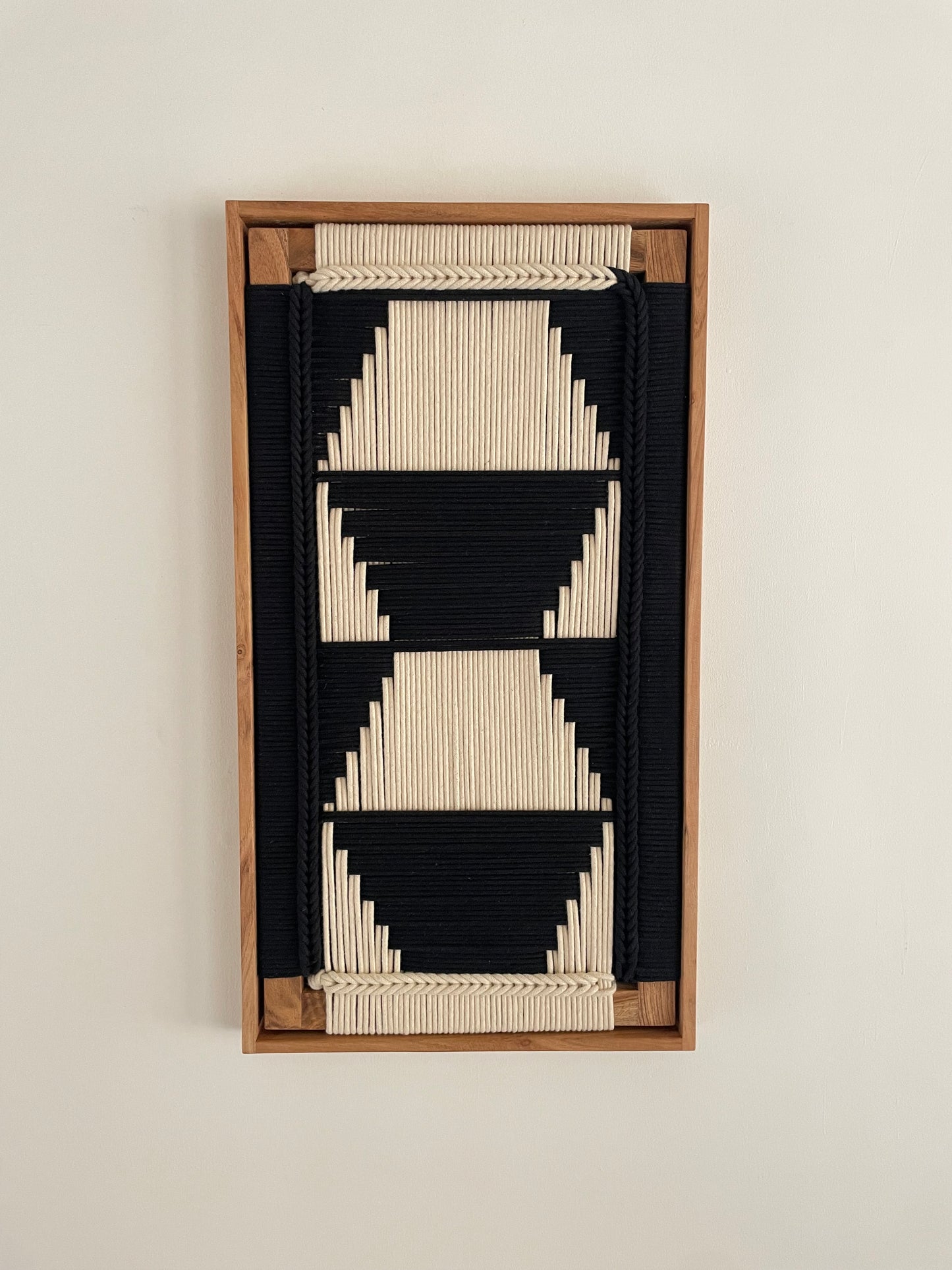 Framed Modern Woven Wall Art