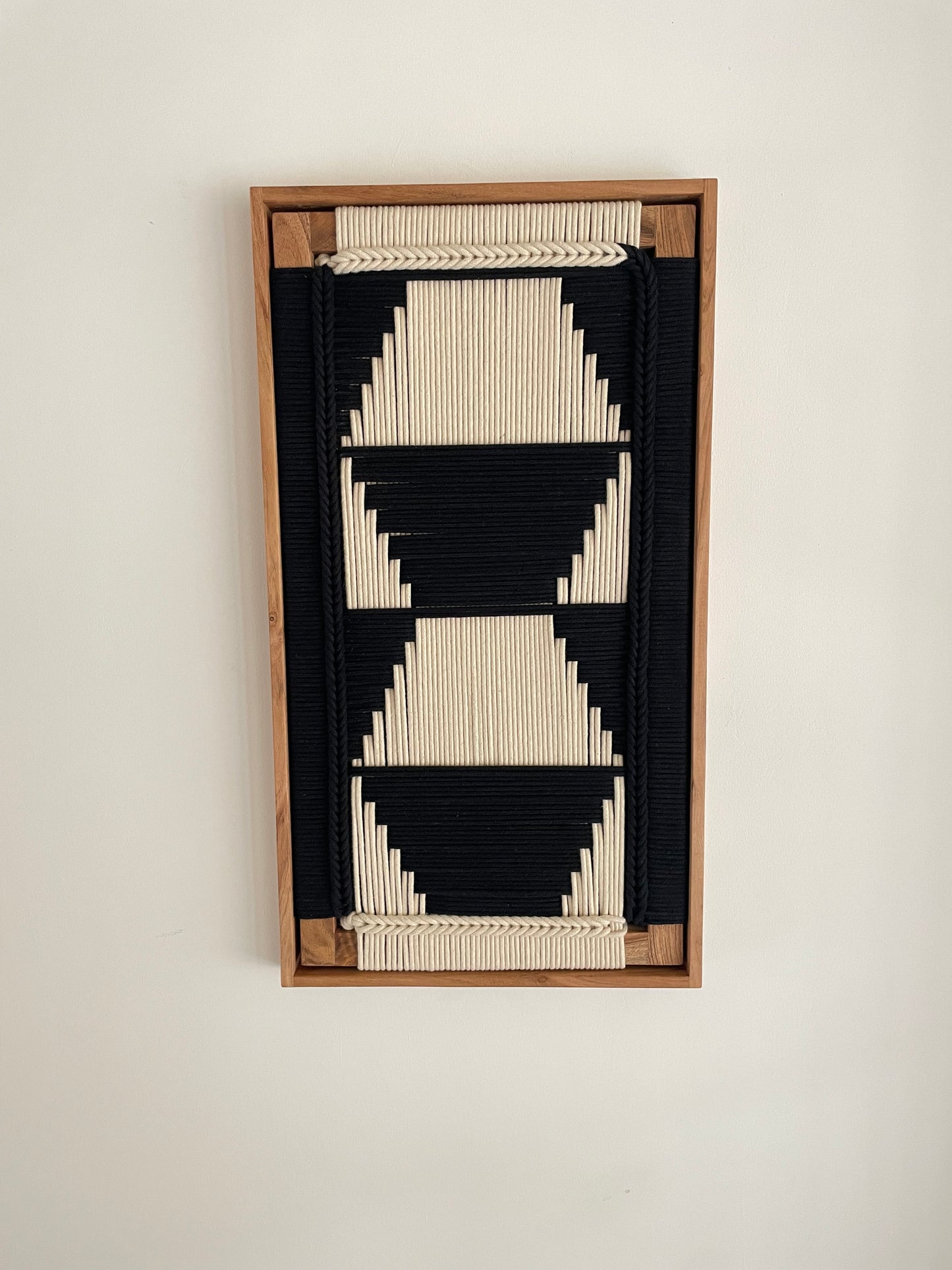 Framed Modern Woven Wall Art