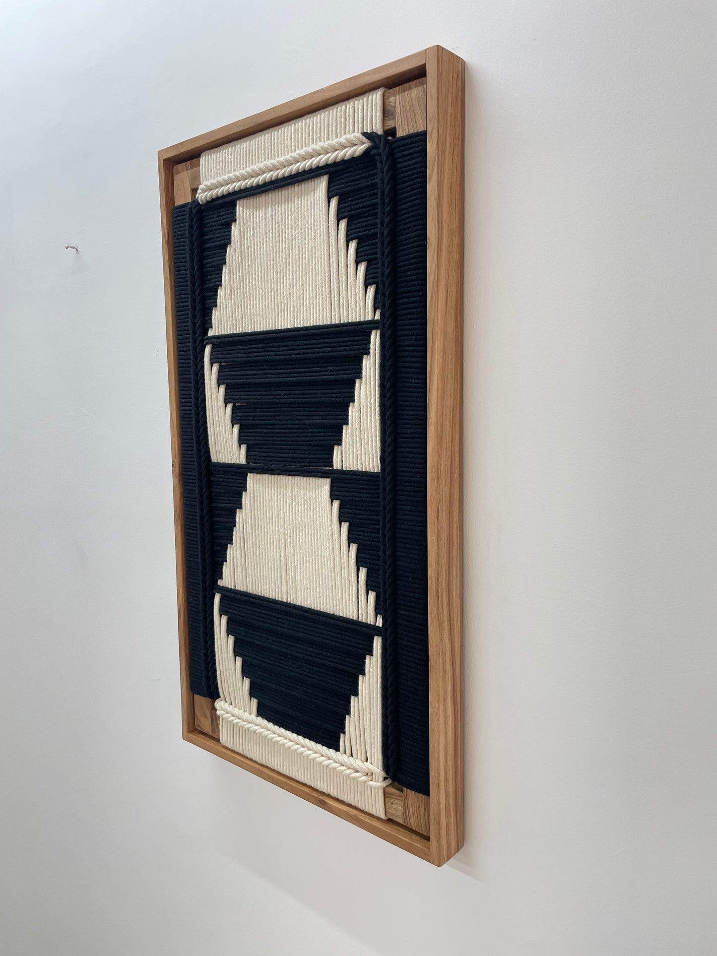 Framed Modern Woven Wall Art