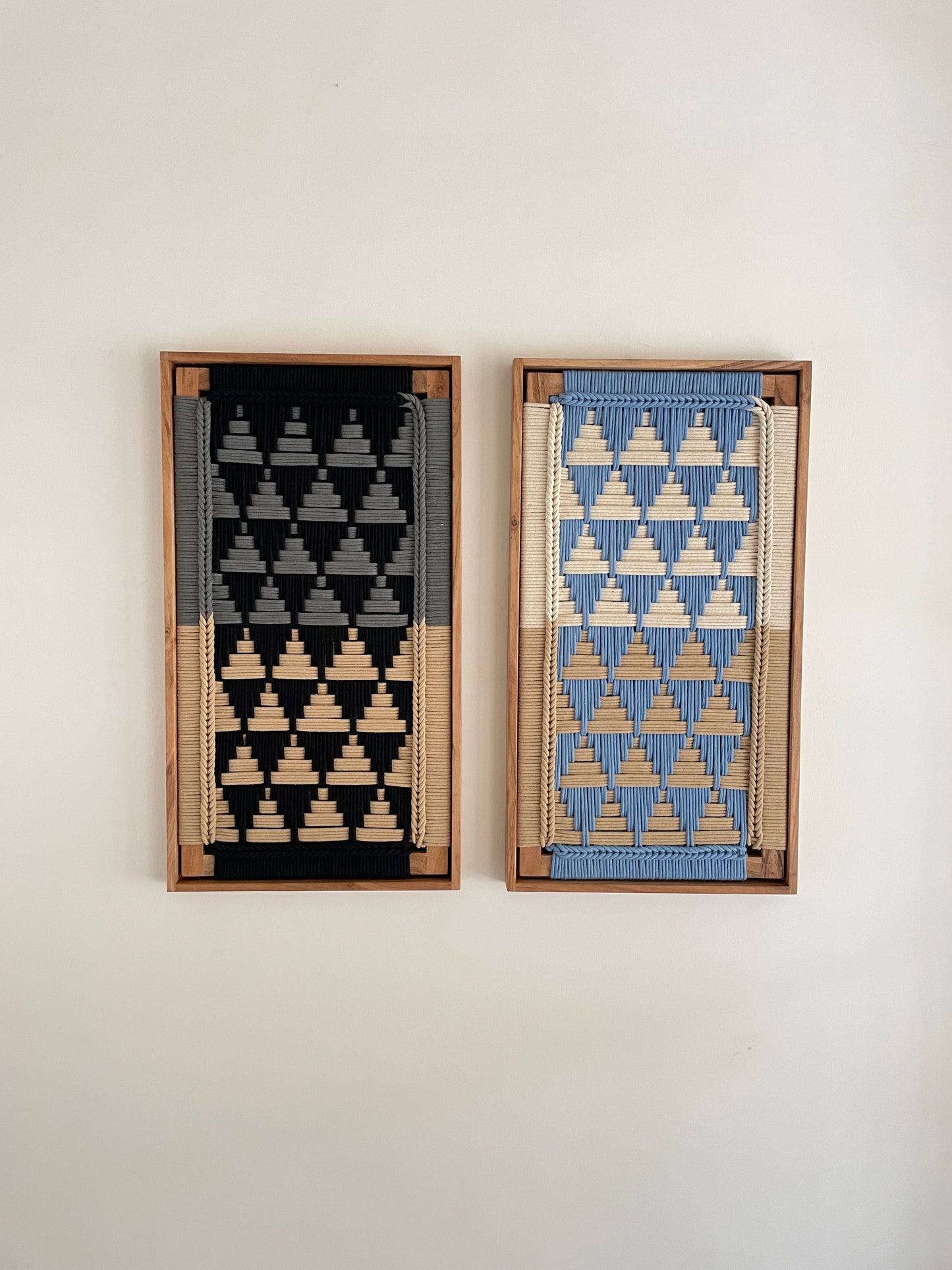 Framed Wall Hanging Set Of two