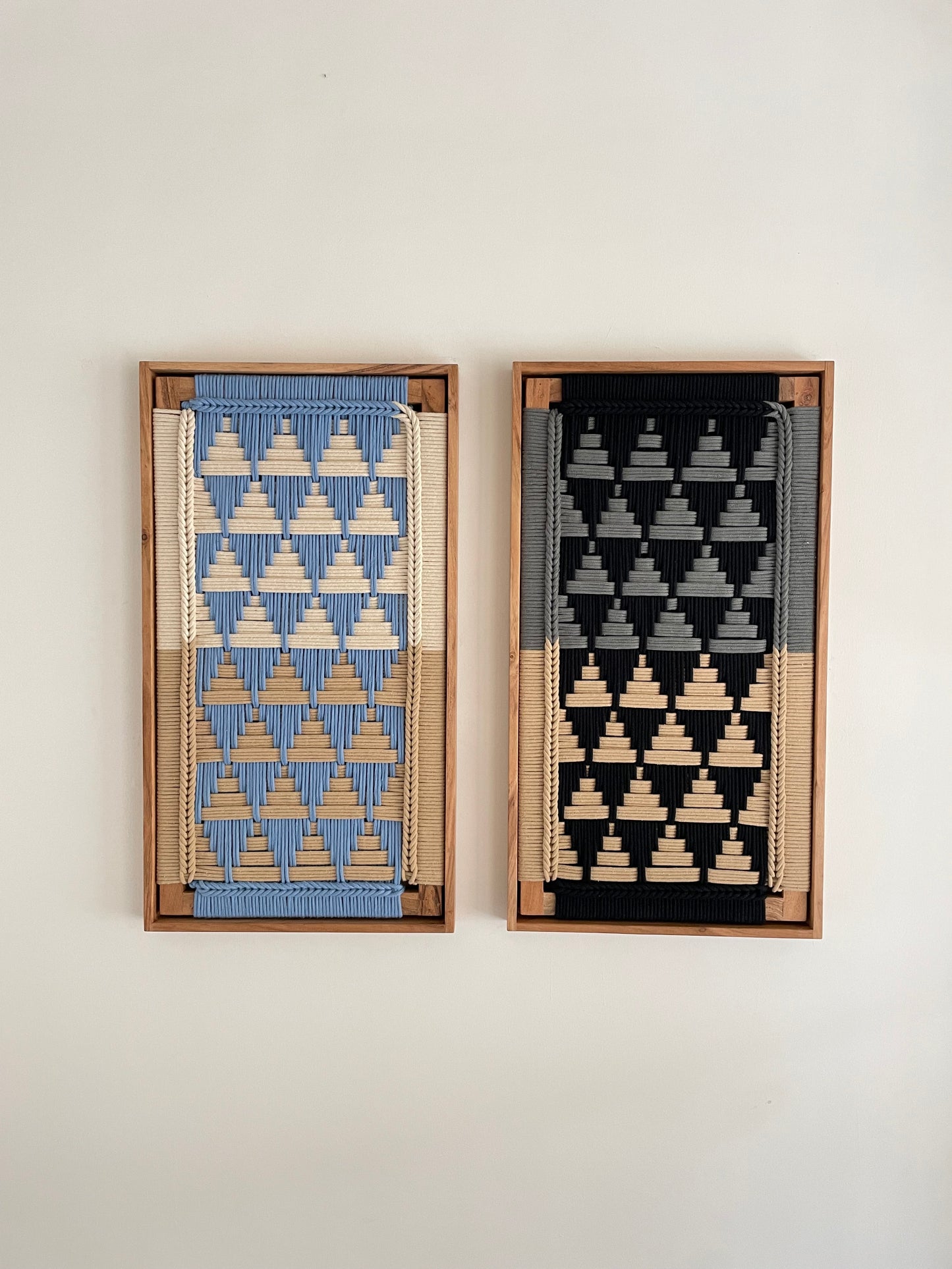 Framed Wall Hanging Set Of two